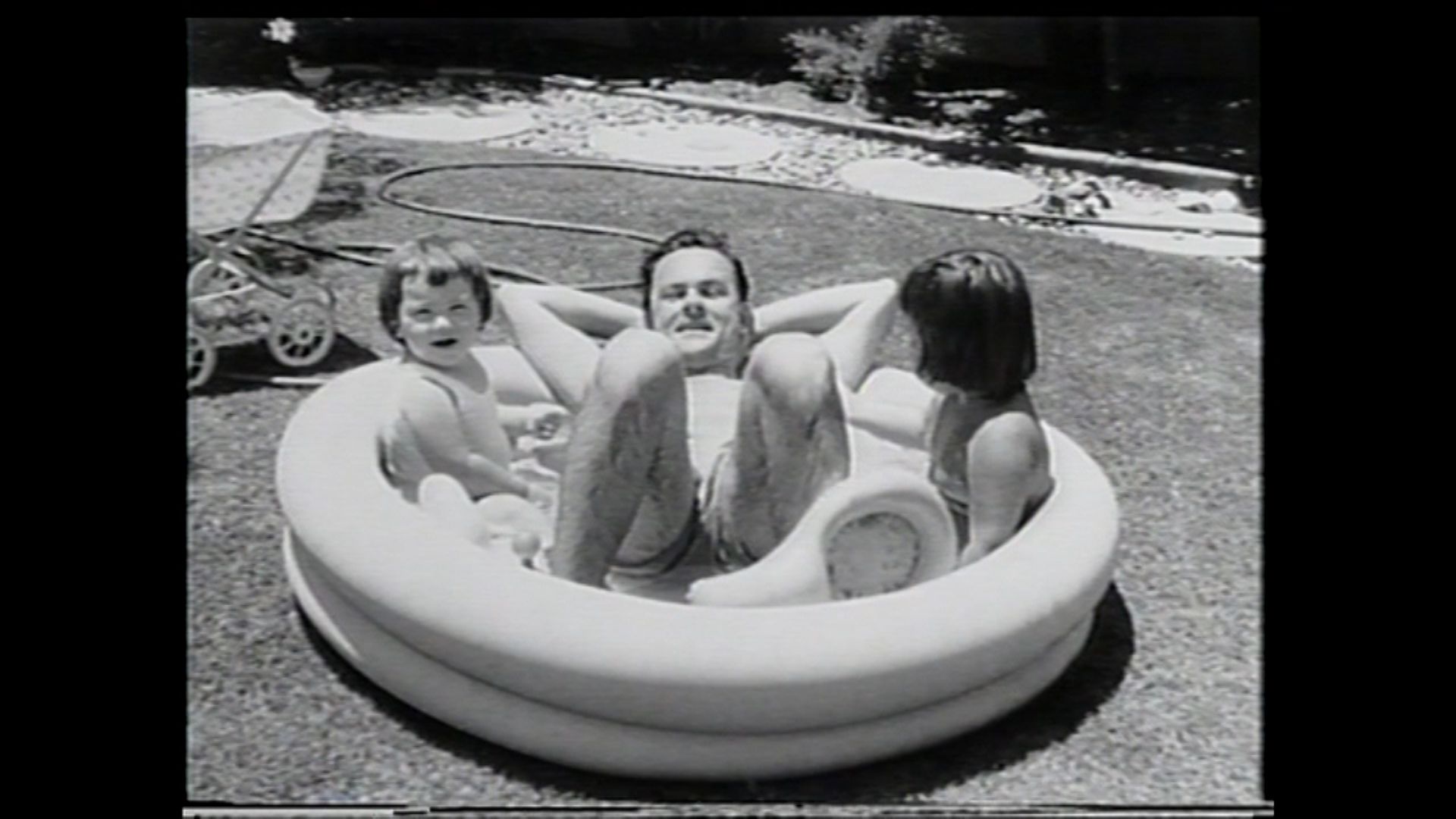 Bob Crane spending time with his family. 